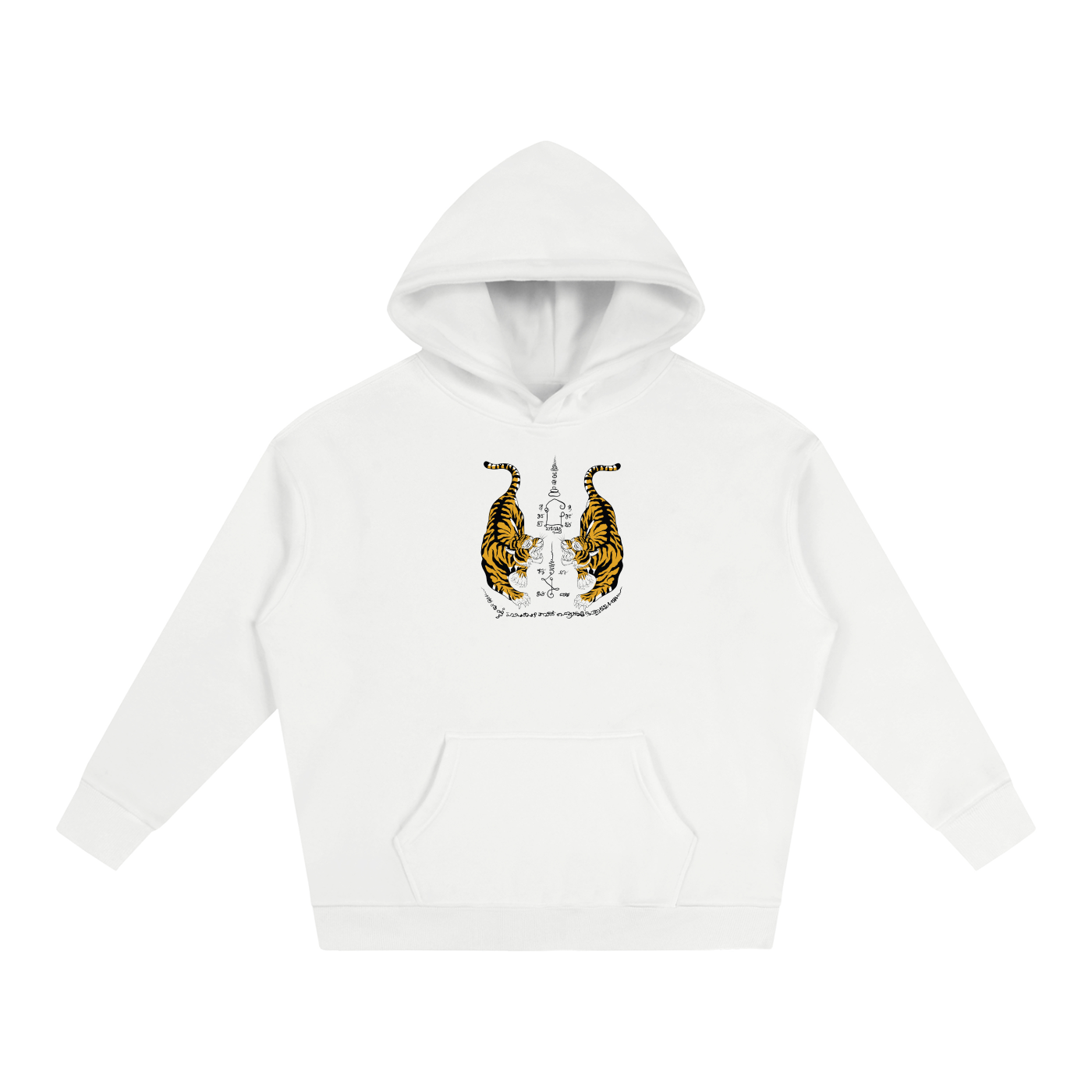 Tiger Spell hoodie — product view | Tribe of Alchemists