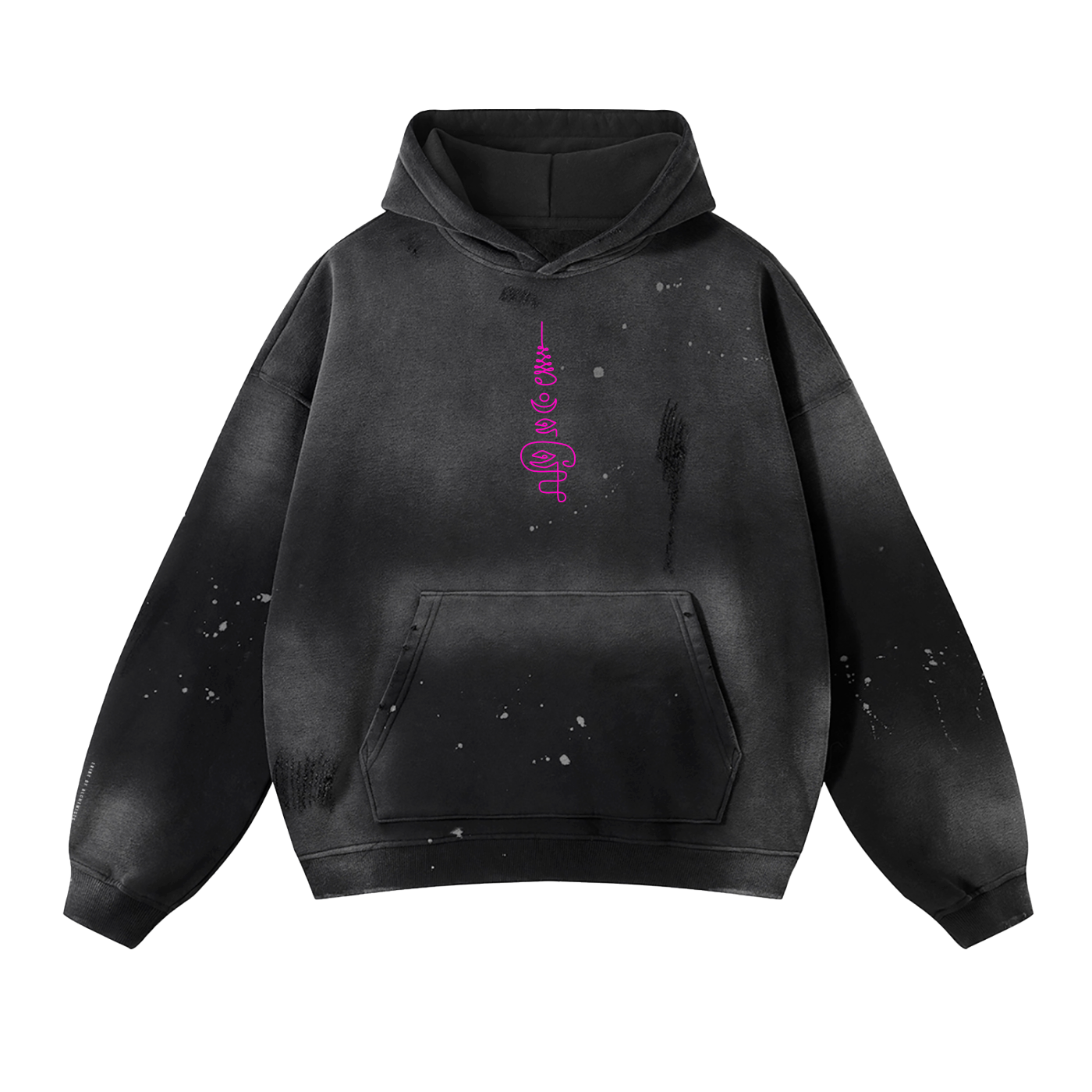 Yant of the Watchful Eye hoodie — product view | Tribe of Alchemists