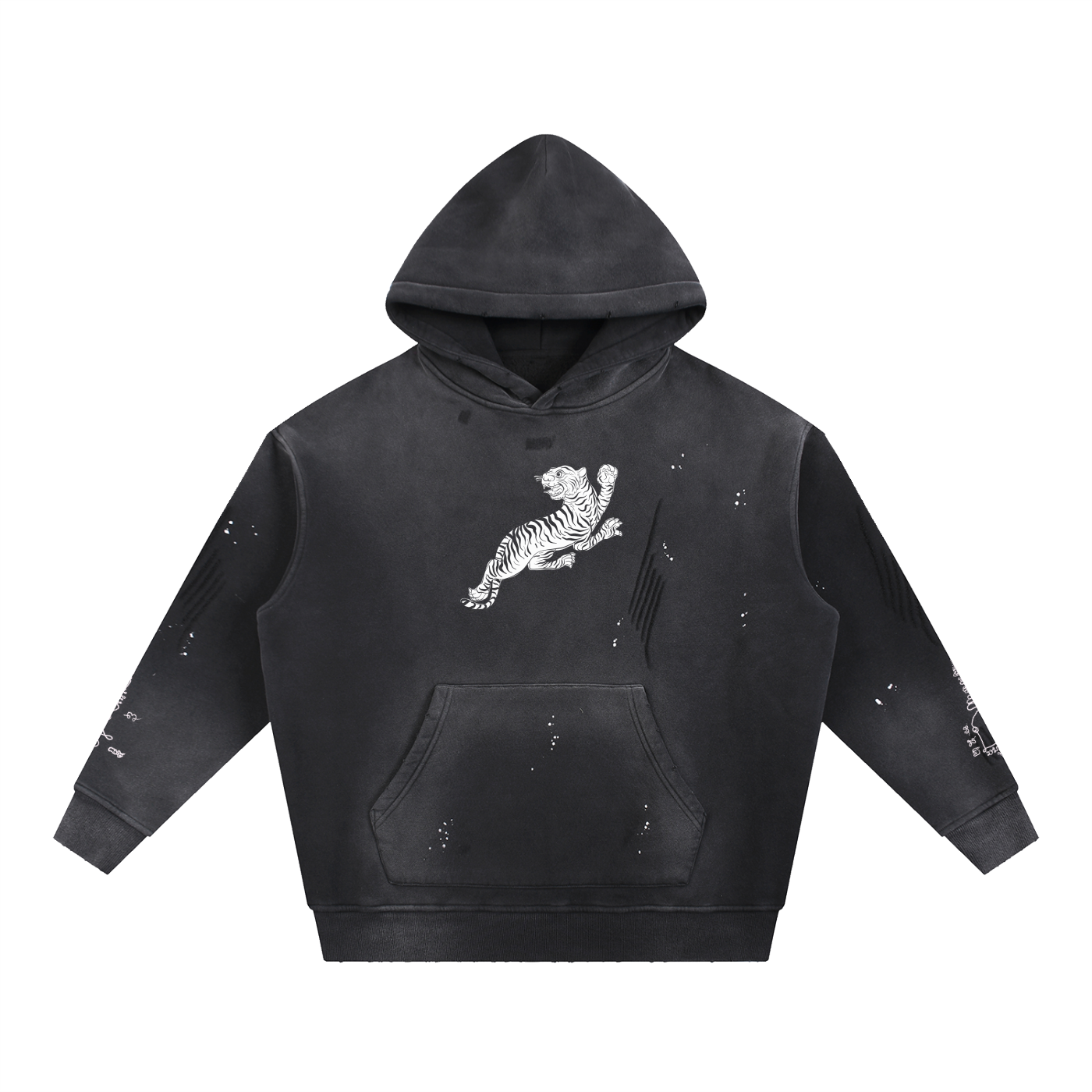 Fortune Favors the Fearless hoodie — product view | Tribe of Alchemists