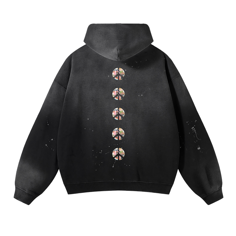 The World Belongs To Those Who Refuse To Become It hoodie — detail view 2 | Tribe of Alchemists