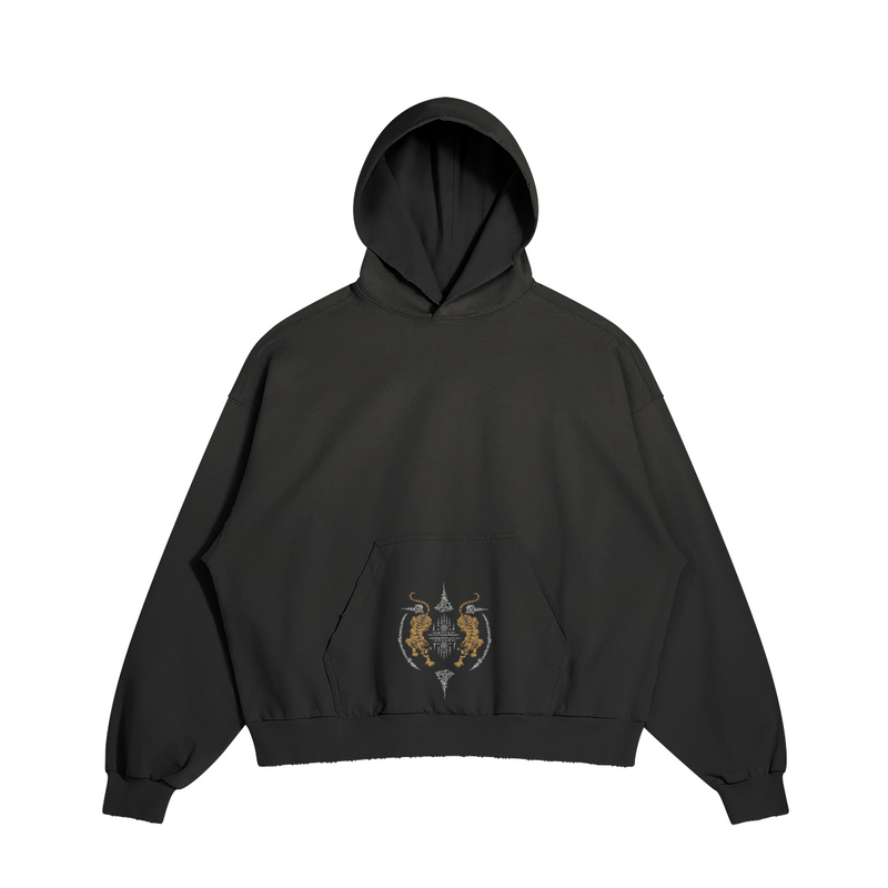Power, Luck, and Divine Protection hoodie — front view | Tribe of Alchemists