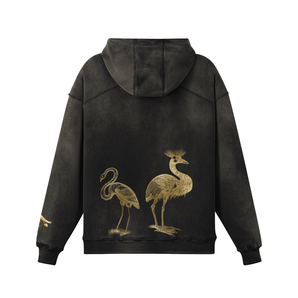 Old Florida hoodie — back view | Tribe of Alchemists