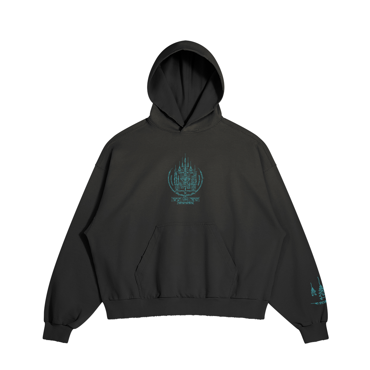 Centered hoodie — front view | Tribe of Alchemists