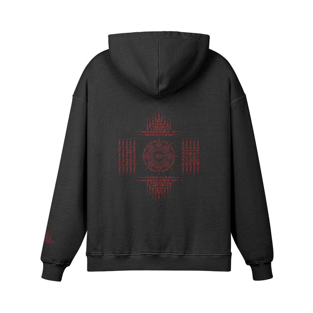 The Protected Path hoodie — back view | Tribe of Alchemists