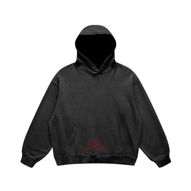 The Protected Path hoodie — front view | Tribe of Alchemists