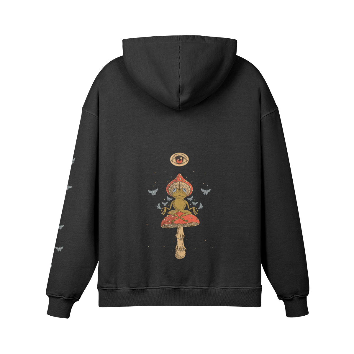 Third Eye Open hoodie — back view | Tribe of Alchemists