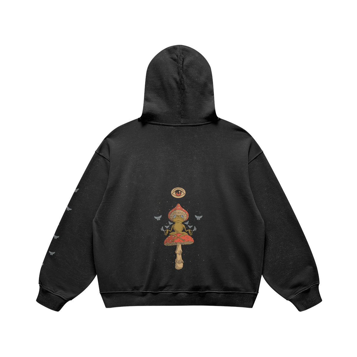 Third Eye Open hoodie — back view | Tribe of Alchemists