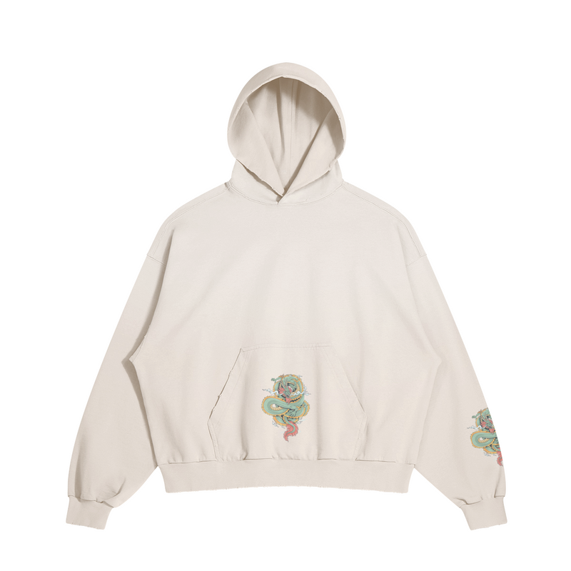 The Dragon's Blessing hoodie — front view | Tribe of Alchemists