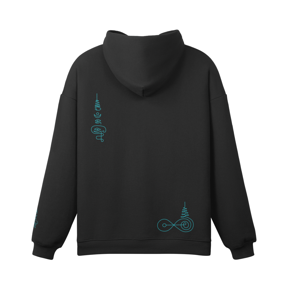 Yant No. 15 hoodie — back view | Tribe of Alchemists