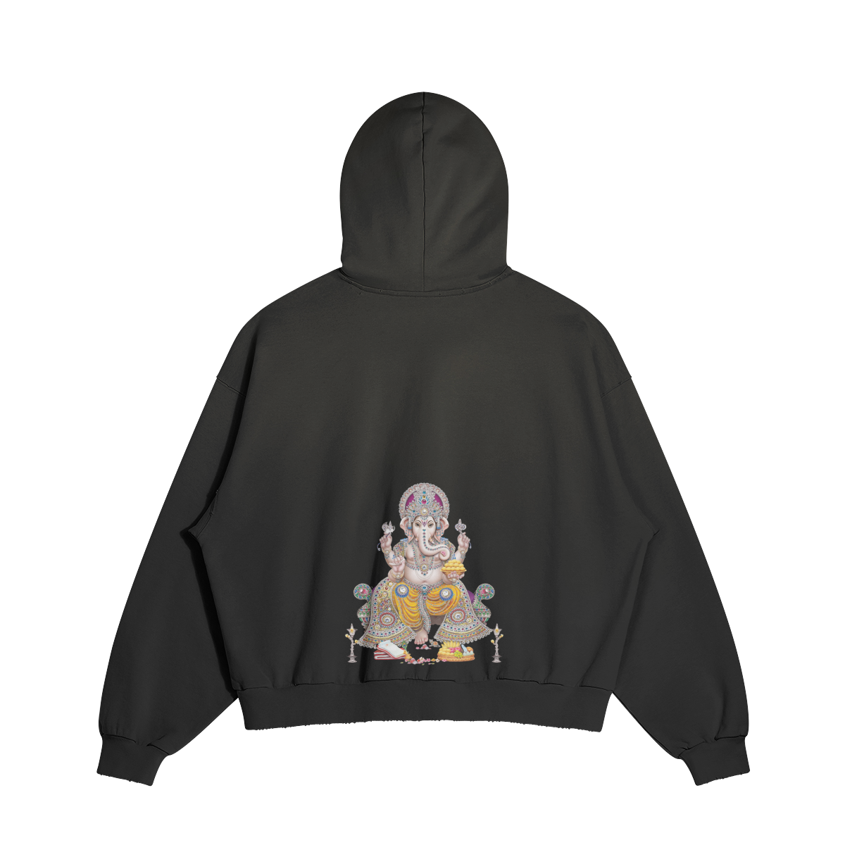 Keeper of Thresholds hoodie — back view | Tribe of Alchemists