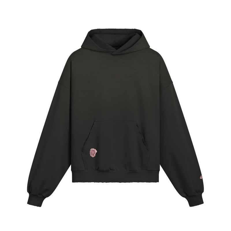 Holly's Angel hoodie — front view | Tribe of Alchemists