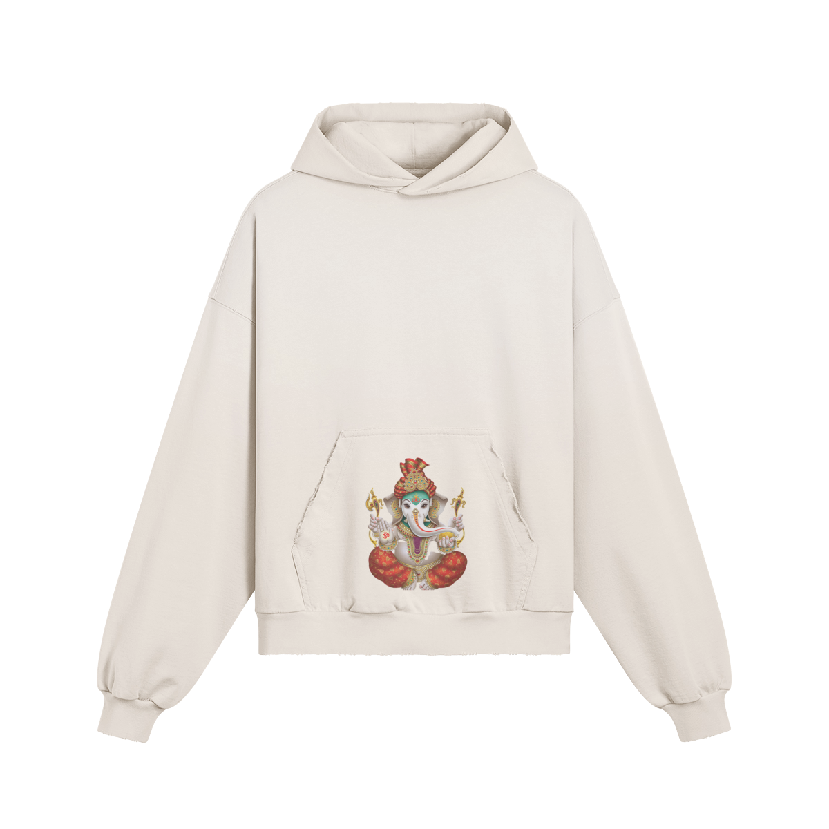 Lord Ganesha — Remover of Obstacles hoodie — product view | Tribe of Alchemists