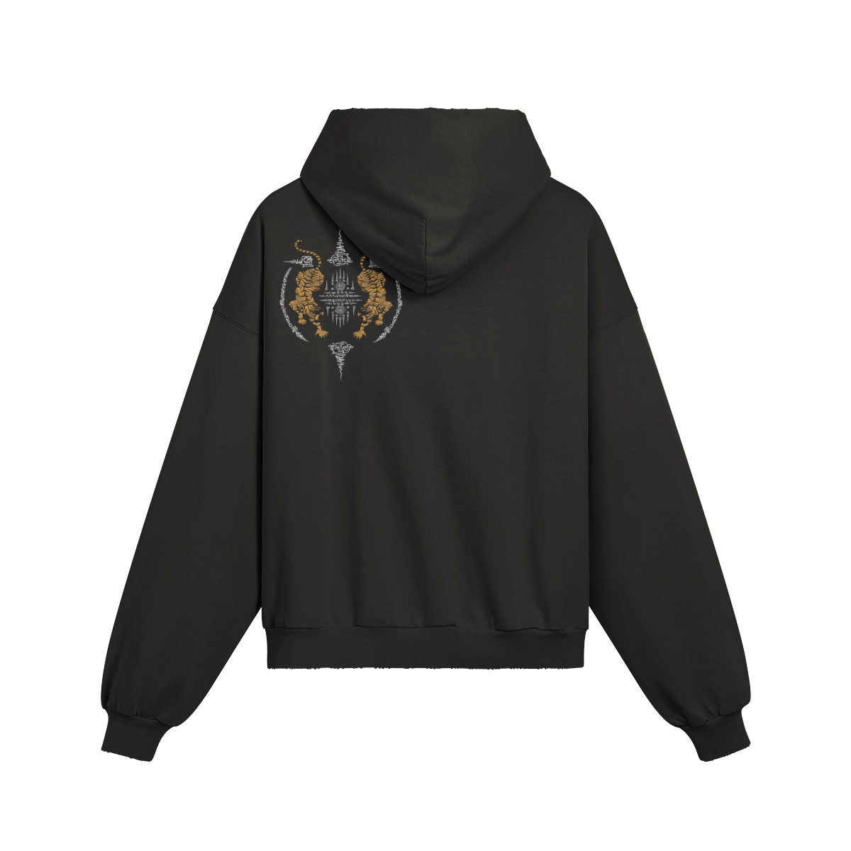Powerful hoodie — back view | Tribe of Alchemists