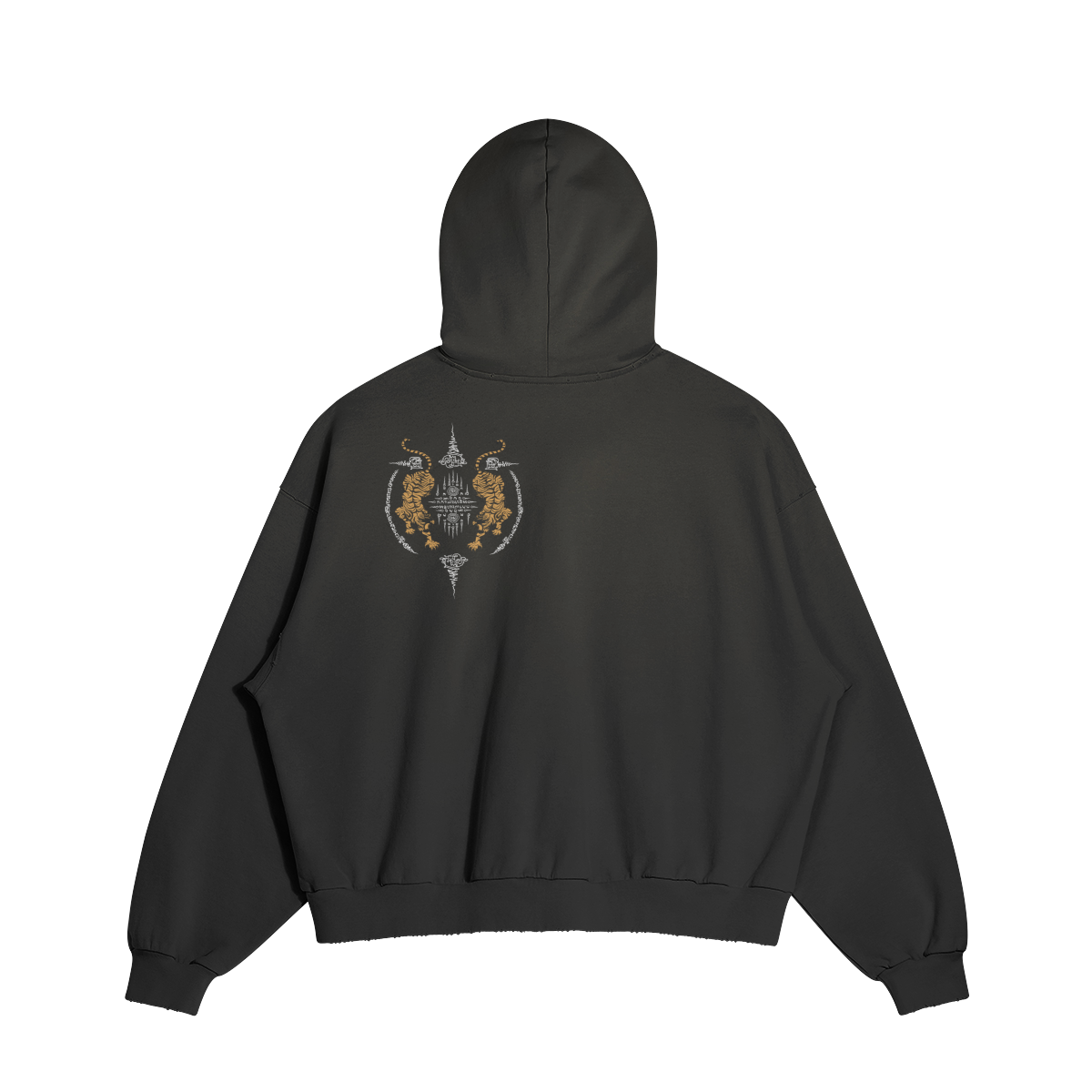 Powerful hoodie — back view | Tribe of Alchemists