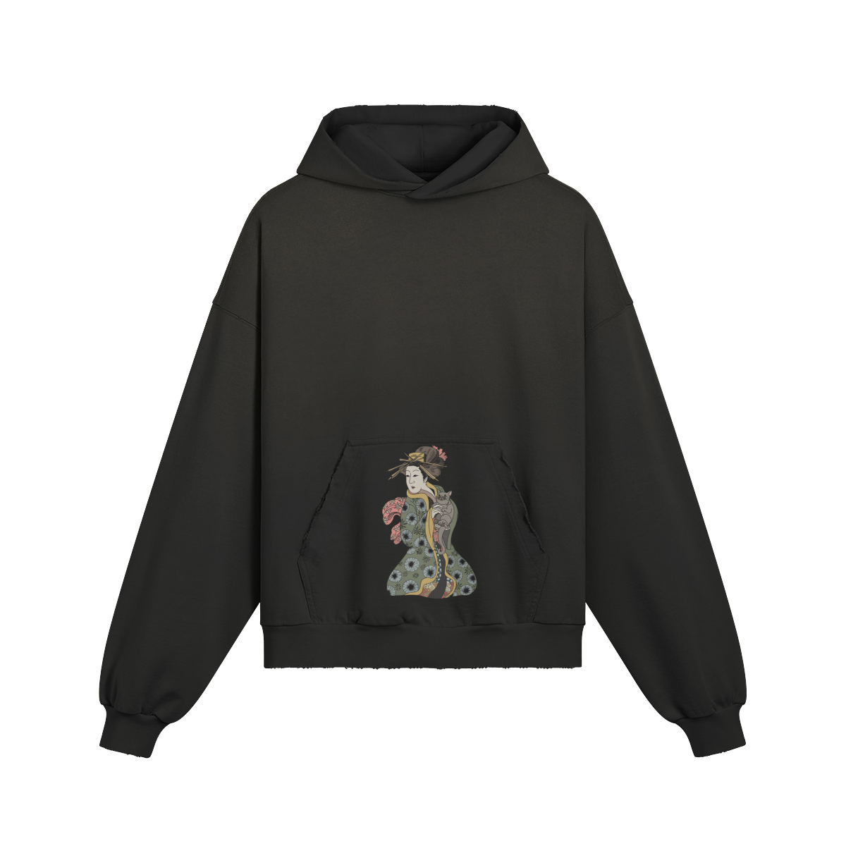 Mineko hoodie — detail view 3 | Tribe of Alchemists